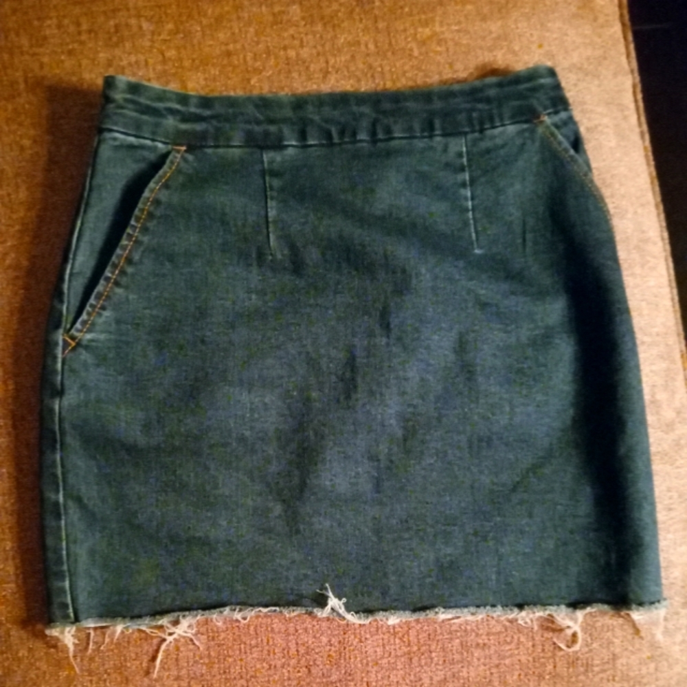 Forever 21 Jean Skirt